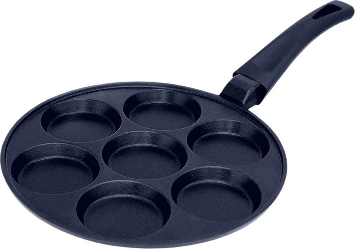 Merkloos Joyful-things Pancake Pan - Inclusief Deegdispenser- Pancake Set- Pan-Crêpemaker/Pannenkoeken- 7 Kop Marmeren Anti Laag 4 Merkloos Joyful-things Pancake Pan - Inclusief Deegdispenser- Pancake Set- Pan-Crêpemaker/Pannenkoeken- 7 Kop Marmeren Anti Laag - Afbeelding 2