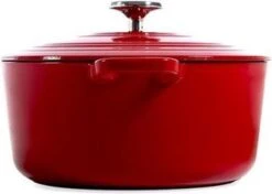 BK Bourgogne Braadpan Ø 24 Cm - Rood - Gietijzer - Inductie 15 BK Bourgogne Braadpan Ø 24 Cm - Rood - Gietijzer - Inductie -Pot Kortingswinkel 1200x855