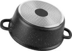 Cheffinger Steelpan Set 6-delig - 20-24-28cm - Zwart -Pot Kortingswinkel 1200x860