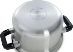 BK Flow Cool Pannenset - 4-delig – RVS Deksels - Veilig Afgietsysteem - Geschikt Voor Alle Warmtebronnen -Pot Kortingswinkel 1200x869