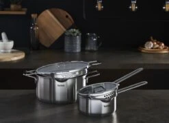 Tefal Nordica Pannenset 3 Delig - Steelpan Ø 16 Cm & Kookpan Ø 20 + Ø 24 Cm 27 Tefal Nordica Pannenset 3 Delig - Steelpan Ø 16 Cm & Kookpan Ø 20 + Ø 24 Cm -Pot Kortingswinkel 1200x870 3