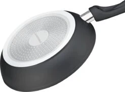 Herzberg HG-FP3: 3-Delige Koekenpan Van Gesmeed Aluminium 20/24/28 - ZILVER -Pot Kortingswinkel 1200x877