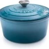 Nuovva Gietijzeren Braadpan Antiaanbaklaag Met Deksel - Sudderpan Blauw - Rond - Ø24 Cm - 4,7 Liter - 100% PFAS & PFOA Vrij - Geschikt Voor Alle Warmtebronnen - Elektrisch - Gas - Halogeen - Inductie – Keramisch 2 Nuovva Gietijzeren Braadpan Antiaanbaklaag Met Deksel - Sudderpan Blauw - Rond - Ø24 Cm - 4,7 Liter - 100% PFAS & PFOA Vrij - Geschikt Voor Alle Warmtebronnen - Elektrisch - Gas - Halogeen - Inductie – Keramisch -Pot Kortingswinkel 1200x884