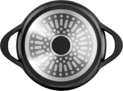 Smile 10 Delige Pannenset - Antiaanbaklaag - Vaatwasser Bestendig - Zwart -Pot Kortingswinkel 1200x889 3