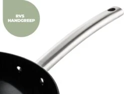 ISENVI Murray Keramische Wokpan 36 CM - RVS Greep 15 ISENVI Murray Keramische Wokpan 36 CM - RVS Greep -Pot Kortingswinkel 1200x910