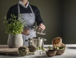 Sola Pannenset Juvia - 4 Delig - Ø 16,16,18,20 Cm - Zilver - RVS - Sandwichbodem 23 Sola Pannenset Juvia - 4 Delig - Ø 16,16,18,20 Cm - Zilver - RVS - Sandwichbodem -Pot Kortingswinkel 1200x911 1