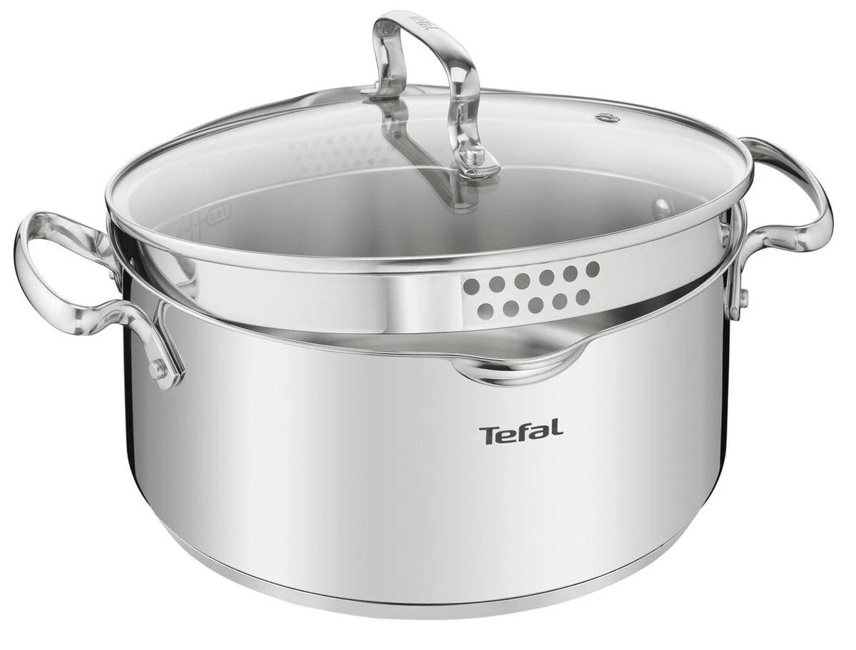 Tefal Duetto + Pannenset - 4 Delig - Kookpannenset 18 Tefal Duetto + Pannenset - 4 Delig - Kookpannenset - Afbeelding 16