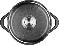 Smile 10-Delige Pannenset - Anti Aanbaklaag - Vaatwasser Bestendig - Zwart - MGK-17 -Pot Kortingswinkel 1200x919 4