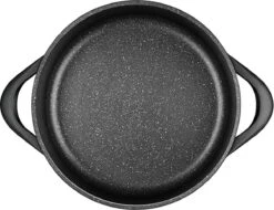 Smile 10-Delige Pannenset - Anti Aanbaklaag - Vaatwasser Bestendig - Zwart - MGK-17 -Pot Kortingswinkel 1200x921