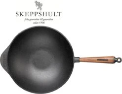 Skeppshult - Wokpan Walnoot Handgreep 32 Cm 12 Skeppshult - Wokpan Walnoot Handgreep 32 Cm -Pot Kortingswinkel 1200x926 5
