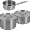DeBuyer Prim Appety Pannenset- Roestvrijstaal - 3 Delig -Pot Kortingswinkel 1200x927