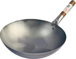 London Wok Wok Met Ronde Bodem 38cm CT246 - Horeca & Professioneel -Pot Kortingswinkel 1200x934 4
