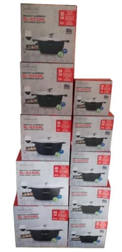 Royalty Line - Marble Soep/braadpan - Met Glazen Deksel Zwart - 24 CM. RL-BS24ML 26 Royalty Line - Marble Soep/braadpan - Met Glazen Deksel Zwart - 24 CM. RL-BS24ML -Pot Kortingswinkel 579x1200