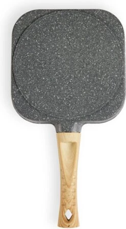 Magnani - Eierpan - 4 Bakplaten Van ⌀ 8 Cm - Voor Gas- En Elektrische Kookplaten - Aluminium - Houten Handvat - 38 X 18.7 X 2 Cm 20 Magnani - Eierpan - 4 Bakplaten Van ⌀ 8 Cm - Voor Gas- En Elektrische Kookplaten - Aluminium - Houten Handvat - 38 X 18.7 X 2 Cm -Pot Kortingswinkel 661x1200