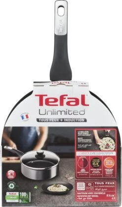 Tefal Unlimited Hapjespan - Ø 24 Cm + Deksel 10 Tefal Unlimited Hapjespan - Ø 24 Cm + Deksel -Pot Kortingswinkel 711x1200 2