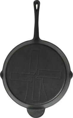 The Windmill Koekenpan Skillet Extra - 31,5 Cm - Gietijzer Zwart 32 The Windmill Koekenpan Skillet Extra - 31,5 Cm - Gietijzer Zwart -Pot Kortingswinkel 749x1200