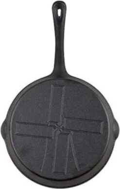 The Windmill Koekenpan Skillet Maxi 26 Cm Gietijzer Zwart -Pot Kortingswinkel 760x1200 1