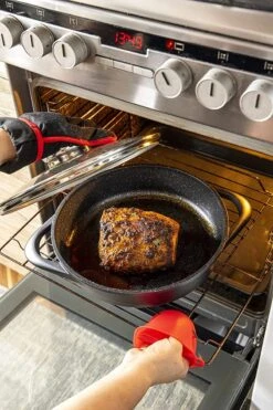 Smile 10-Delige Pannenset - Anti Aanbaklaag - Vaatwasser Bestendig - Zwart - MGK-17 -Pot Kortingswinkel 800x1200 8