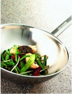 Demeyere Wok - Ø 30 Cm - Vlakke Bodem 16 Demeyere Wok - Ø 30 Cm - Vlakke Bodem -Pot Kortingswinkel 925x1200