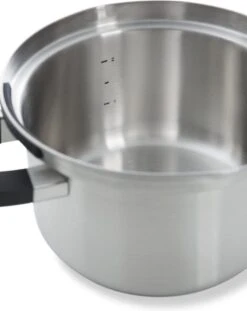 BK Flow Cool Pannenset - 4-delig – RVS Deksels - Veilig Afgietsysteem - Geschikt Voor Alle Warmtebronnen -Pot Kortingswinkel 952x1200